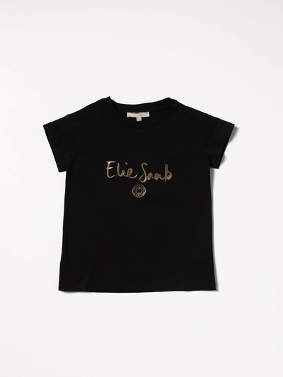 Shop Elie Saab T-shirt  Kids In Black