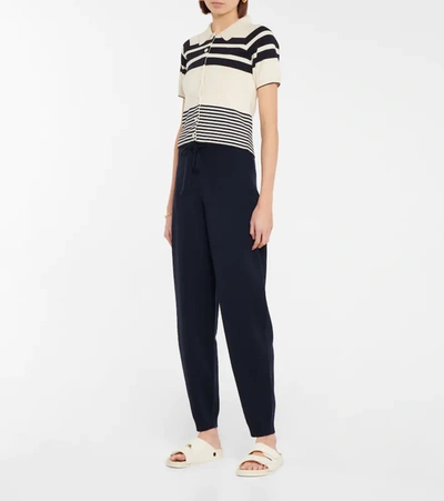 YLIA羊毛混纺运动裤