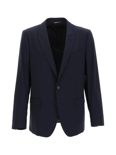 Shop Dolce & Gabbana Suits In Blu Scurissimo 1