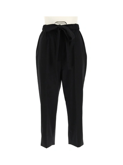 Prada Women's Trousers - - In Black Synthetic Fibers | ModeSens