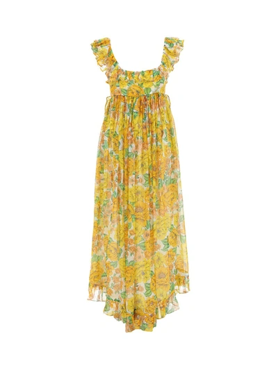 Shop Zimmermann Dresses In Sunshine Floral