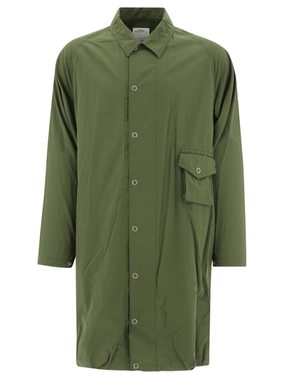 Shop Visvim "four Winds" Raincoat In Green