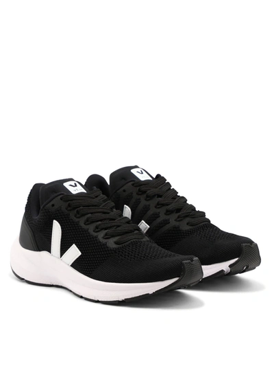 Shop Veja "marlin" Sneakers In Black  