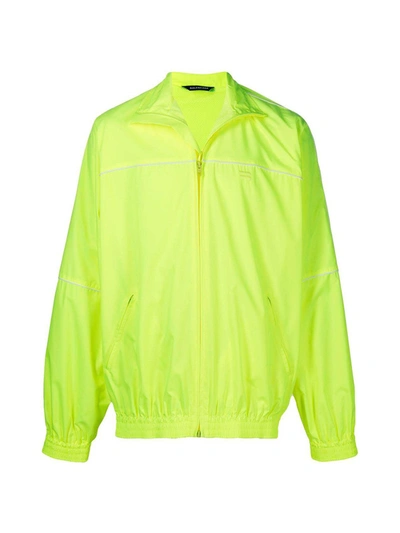 Shop Balenciaga Jackets In Fluo Yellow