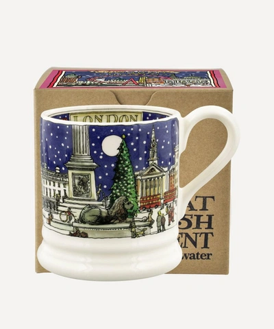 Shop Emma Bridgewater London At Christmas Boxed Half-pint Mug In Multicoloured