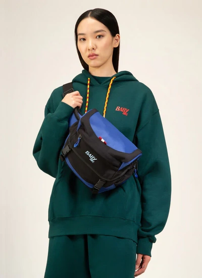 Bally Hike Shoulder Bag In Blau | ModeSens