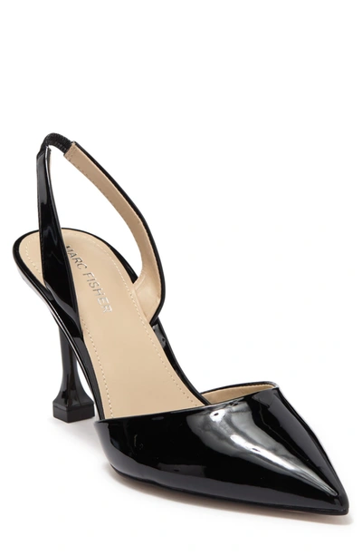 Marc Fisher Halter Sling Back Pump In Black