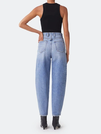 Shop Agolde Balloon Ultra-high Rise Ankle Cut Relaxed Jeans In Zone