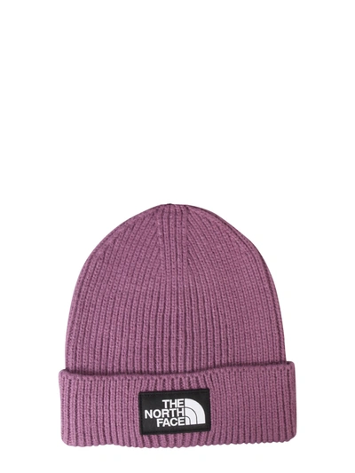 Shop The North Face Knitted Hat In Purple