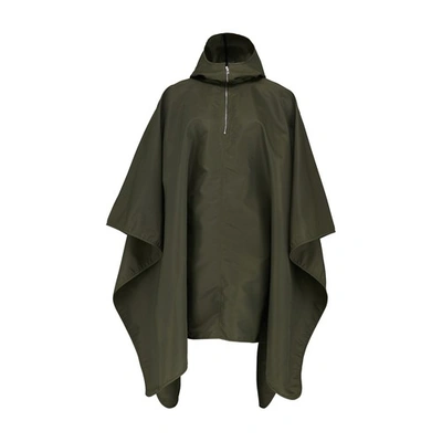 Shop Totême Poncho In Forest