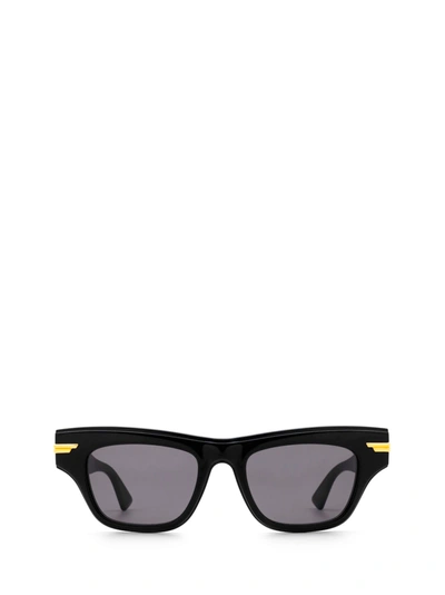 Shop Bottega Veneta Bv1122s Black Sunglasses