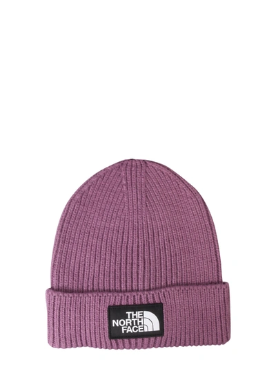 Shop The North Face Knitted Hat In Viola
