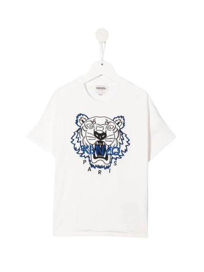 Shop Kenzo Tee-shirt In Off White