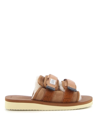 Shop Suicoke Moto-m2ab In Brw Brown