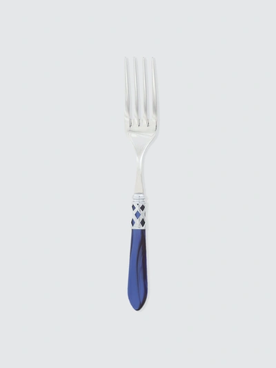 Shop Vietri Aladdin Brilliant Serving Fork In Blue
