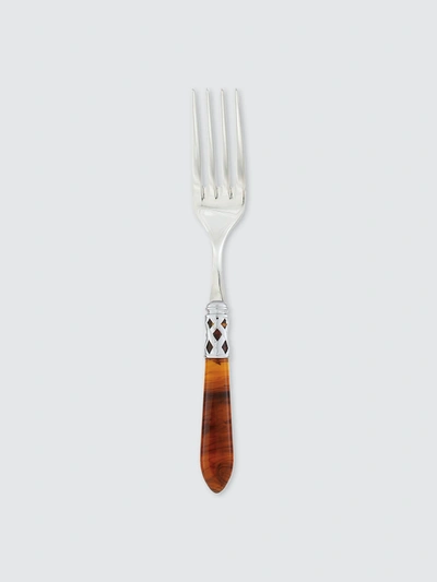 Shop Vietri Aladdin Brilliant Serving Fork In Tortoise Shell