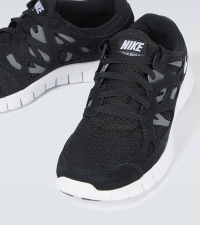 Betydning Wade stil Nike Free Run 2 Suede- And Rubber-trimmed Mesh Running Sneakers In  Black/white/dark Grey | ModeSens