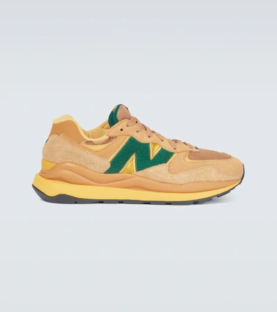 Shop New Balance 57/40 Sneakers In Workwear/henna