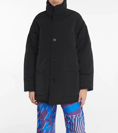 Shop Stella Mccartney X Ed Curtis Alex Reversible Coat In Multicolor