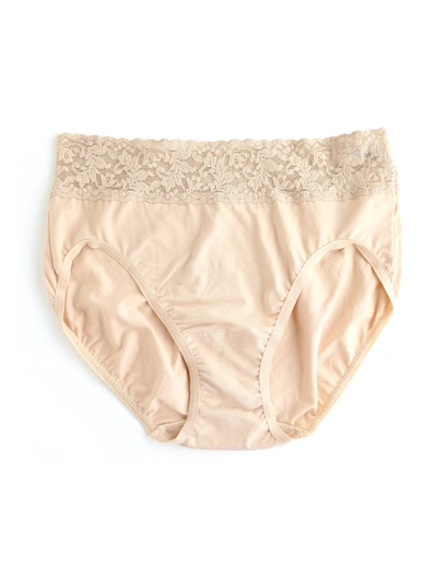 Shop Hanky Panky Supima® Cotton French Brief In Brown