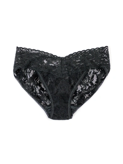 Hanky Panky Signature Lace V-kini Panties In Black