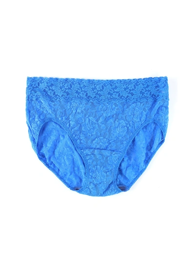 Shop Hanky Panky Signature Lace French Brief In Blue