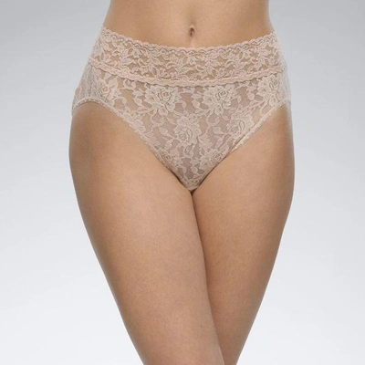 Shop Hanky Panky Signature Lace French Brief In Brown