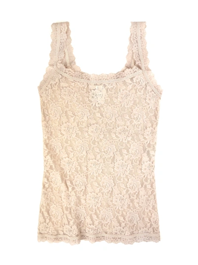 Shop Hanky Panky Signature Lace Classic Cami In Brown