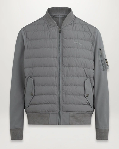Shop Belstaff Mantle Jacke Für Herren Soft Shell Hybrid In Granite Grey