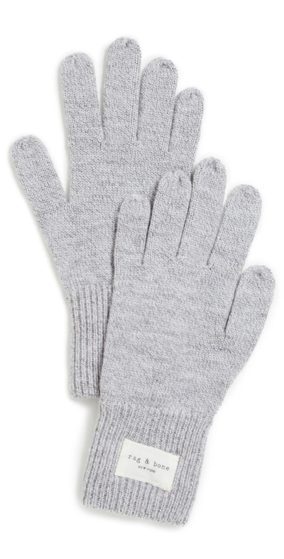 Shop Rag & Bone Addison Gloves In Grey