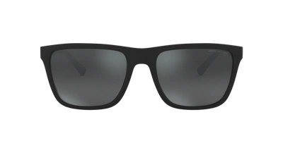 Armani Exchange Man Sunglass Ax4080sf In Mirror Black
