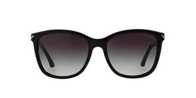 Emporio Armani Woman Sunglasses Ea4060f In Gradient Grey