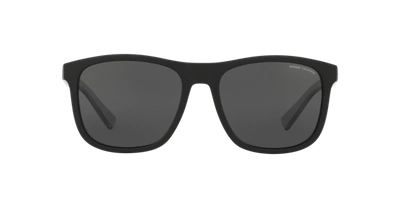 Shop Armani Exchange Man Sunglass Ax4049sf In Grey