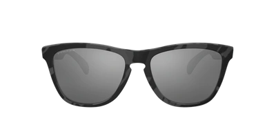 Oakley Unisex Sunglass Oo9245 Frogskins™ (low Bridge Fit) Black Camo Collection In Prizm Black
