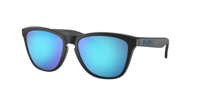 Shop Oakley Unisex Sunglasses Oo9245 Frogskins™ (low Bridge Fit) In Prizm Sapphire