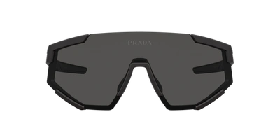 Prada Shield Frame Sunglasses In Dark Grey