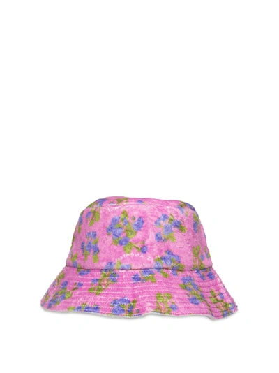 Shop Natasha Zinko Floral Print Terry Hat