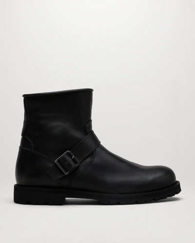 Shop Belstaff Trialmaster Motorcycle Boots In Black