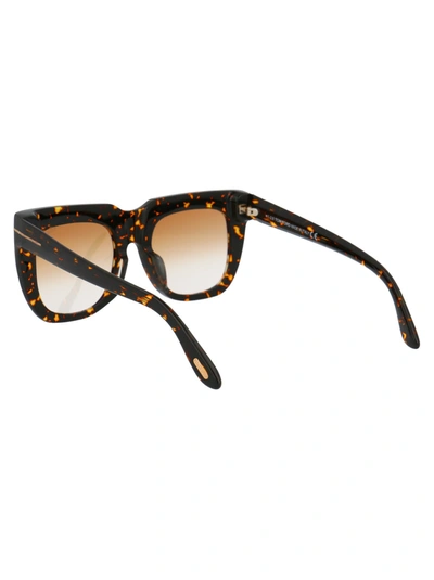 Shop Tom Ford Sunglasses In 55g Dark Havana