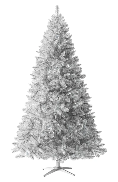 Treetopia Silver Stardust Tinsel Tree In Unlit