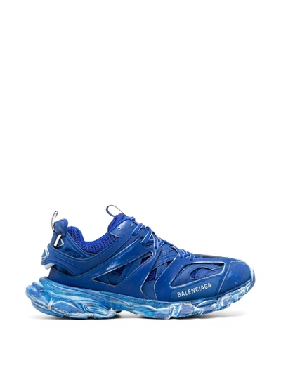 Shop Balenciaga Track Sneaker Faded Blue
