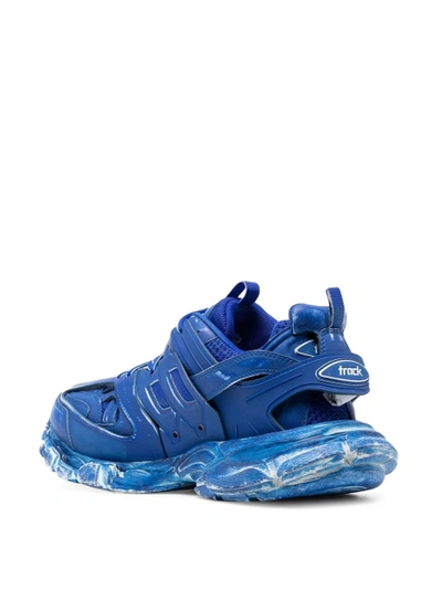 Shop Balenciaga Track Sneaker Faded Blue