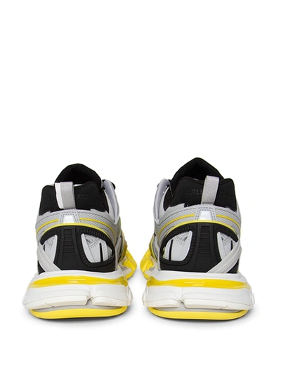 Shop Balenciaga Track Sneakers White, Black, Grey And Yellow