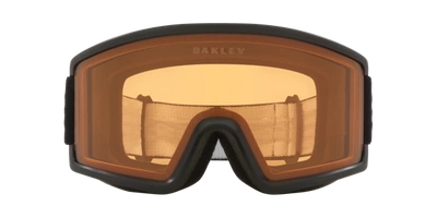 Shop Oakley Man Sunglass Oo7120 Target Line L Snow Goggles In Persimmon