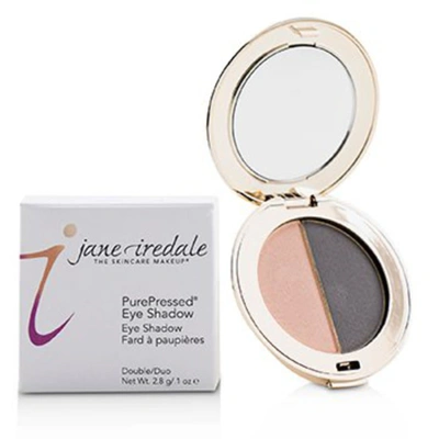 Shop Jane Iredale Ladies Purepressed Duo Eye Shadow 0.1 oz Hush/smokey Grey Makeup 670959113627