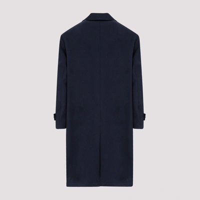 Shop Palm Angels Track Coat In Blue