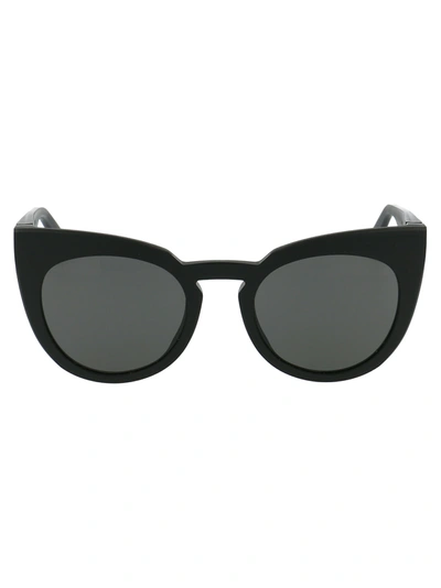 Shop Mykita Mmraw005 Sunglasses In 812 Raw Black