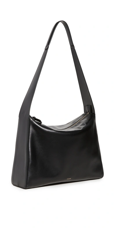 Shop Frame Two Textured Shoulder Bag In Noir