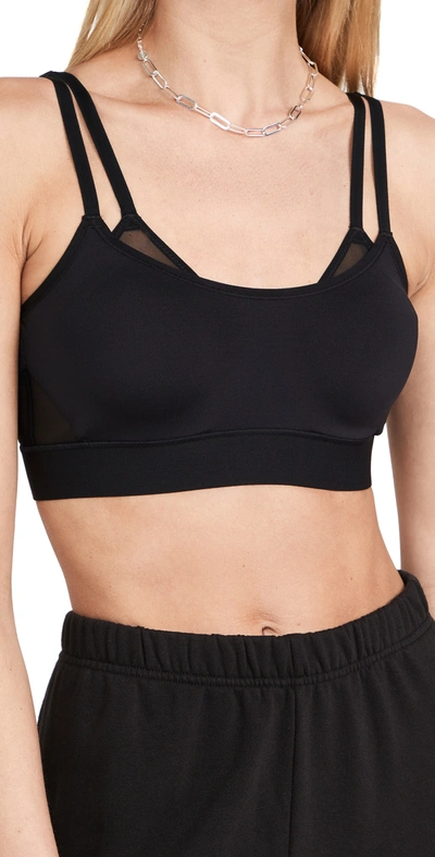 Natori Gravity Contour Underwire Coolmax Sports Bra (30b) In Black