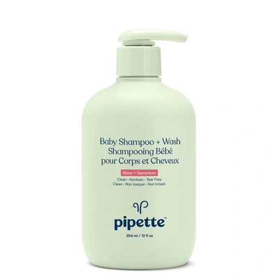 Shop Pipette Baby Shampoo And Wash - Rose And Geranium 11.8 Fl oz